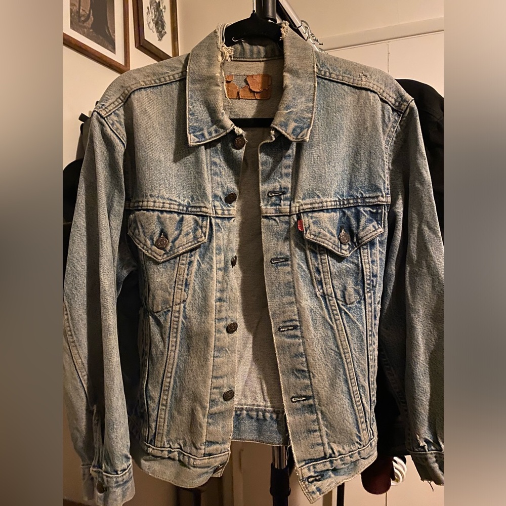 SOLD Vintage worn in Levis Jean Jacket